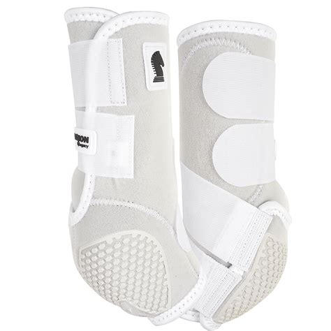 Classic Equine Horse Boot Flexion Legacy Support Hind White U 02wh 106