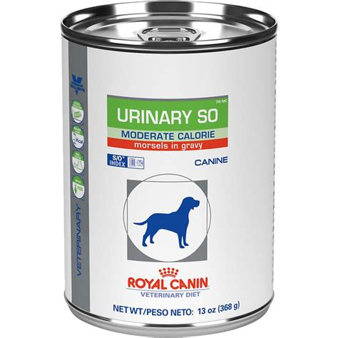 Urinary dog food works on minimising the formation of bladder stones which are collections of mineral crystals that combine together in the urinary tract. Royal Canin Veterinary Diet Urinary SO Moderate Calorie ...