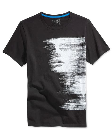 lyst-guess-men-s-subliminal-graphic-print-t-shirt-in-black-for-men