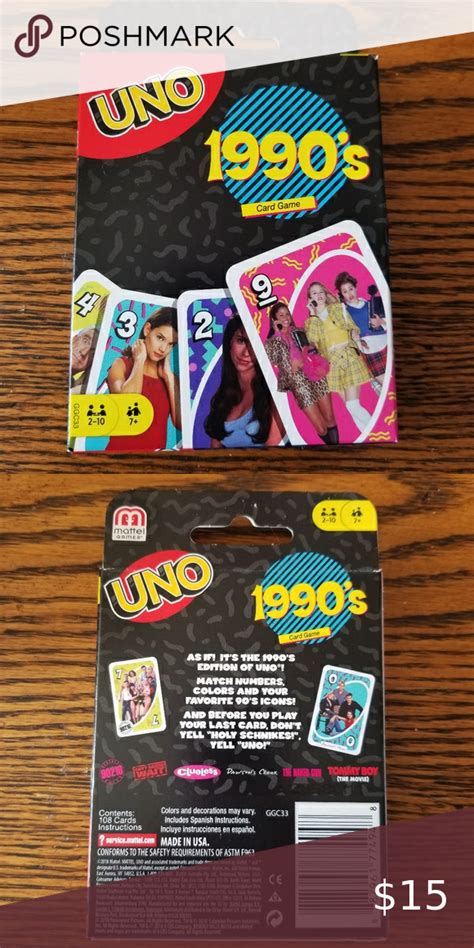 Travel scavenger hunt card game. NEW Uno 1990s Card Game in 2020 | Card games, Uno card game, Cards