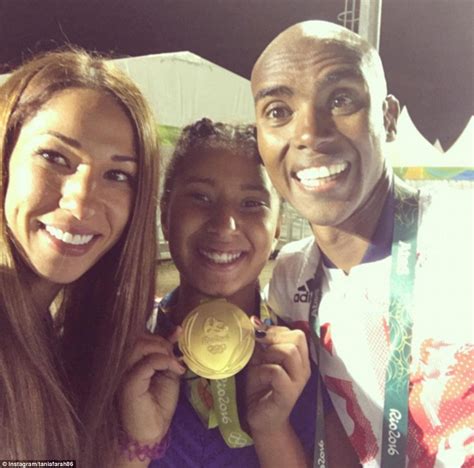 Mo Farahs Wife Gushes On Instagram As Olympic Hero Dedicates Gold
