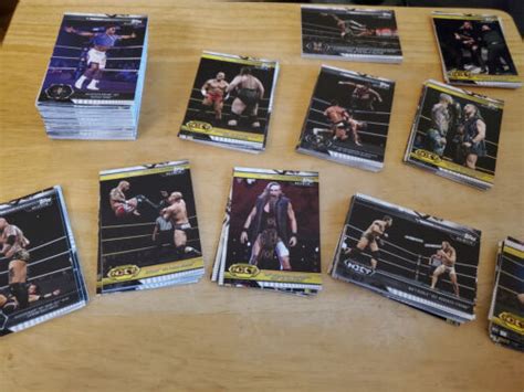 2019 Topps Wwe Nxt Base Set 1 100 And Roster Insert Set 1 50 You Pick