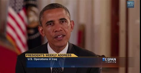 User Clip Presidents Weekly Address C