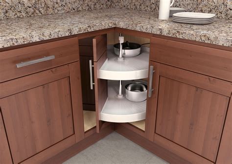 However, when you push or pull on the door(s) the door either rotates inwards or opens outwards to reveal rotary trays or. Vauth -Sagel VS Cor Wheel Pro Lazy Susan | Wayfair in 2020 ...