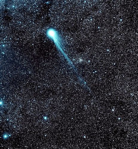 Comet C2014 Q2 Lovejoy Near The Open Cluster Ngc 654 Widefield Two