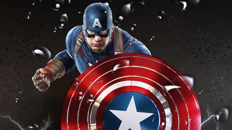 Comics Captain America Hd Wallpaper By Evelien Keizer