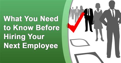 What You Need To Know Before Hiring Your Next Employee Technibble
