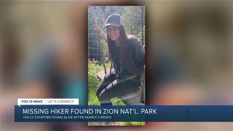 Missing Woman Found Safe In Zion National Park Youtube