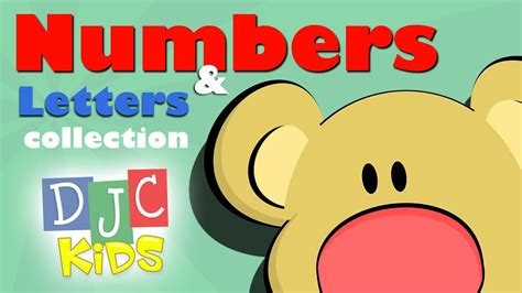 Djc Letters And Numbers Collection Letters And Numbers Kids Songs