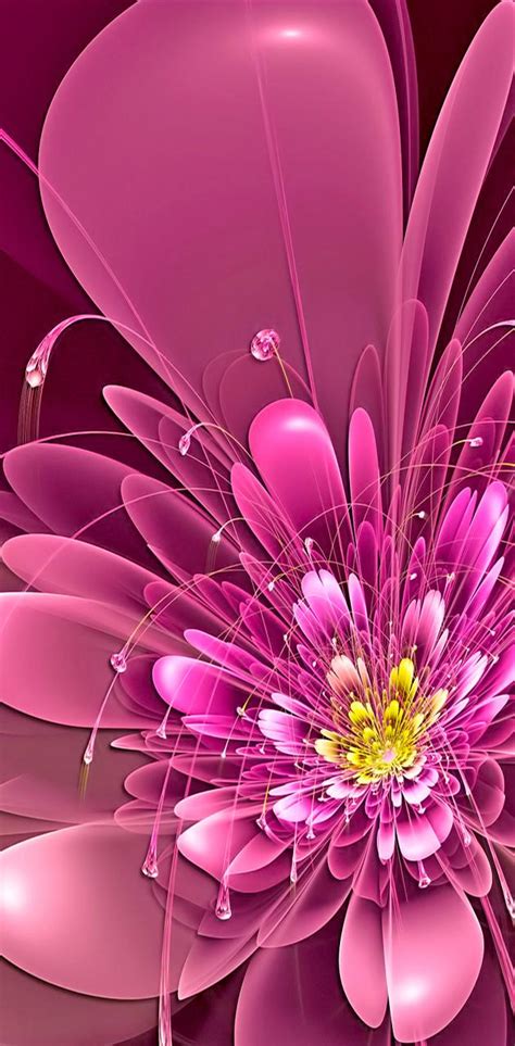 Pink Flower Wallpaper By Dashti33 B08e Free On Zedge™