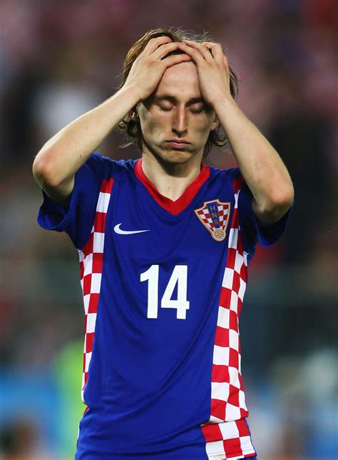 Dancing through the spanish backline, modric cut the ball back into the danger area before several ricochets saw the ball cross the line by the barest of margins. Luka Modric Photos Photos - Croatia v Turkey - Euro2008 ...
