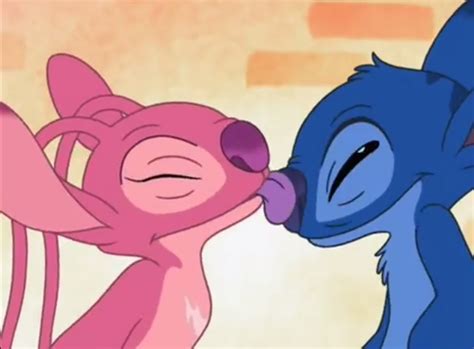 I Kiss You Stitch Drawing Lilo And Stitch Quotes Stitch And Angel