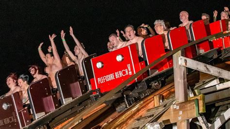 Naturalists Break World Record For Most Naked People On A Roller Coaster 101wkqx Wkqx Fm