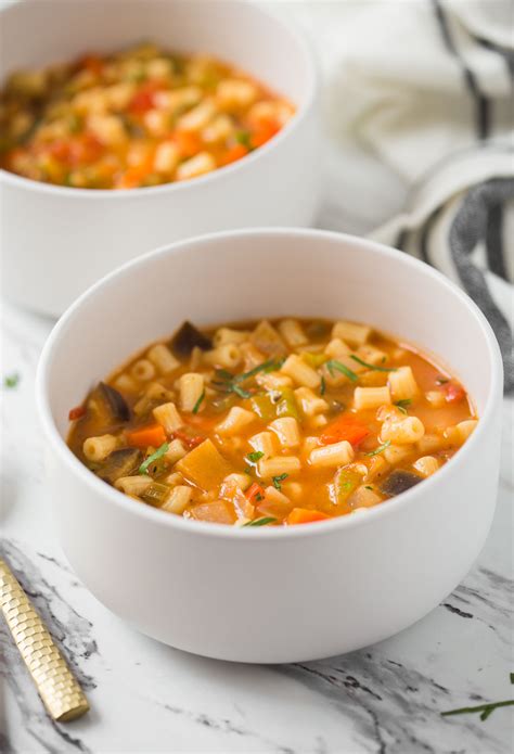 Hawaij, a yemenite curry blend, makes a delicious, fragrant, and beautiful vegetable soup. Easy Vegetable Pasta Soup Recipe | Wholesome Healthy Soup