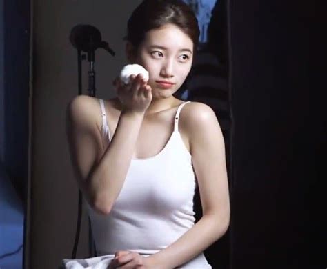 miss a s suzy shows her perfect skin in bts video for on the body cf bae suzy suzy instagram