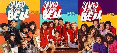 Saved By The Bell Seasons 1 5 3 Pack On Dvd Movie