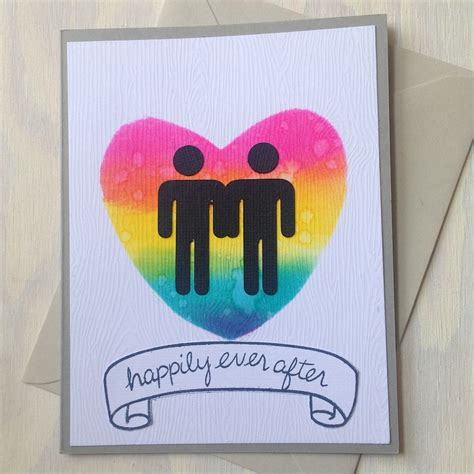 Same Sex Wedding Card Gay Wedding Card Funny Wedding Card Etsy