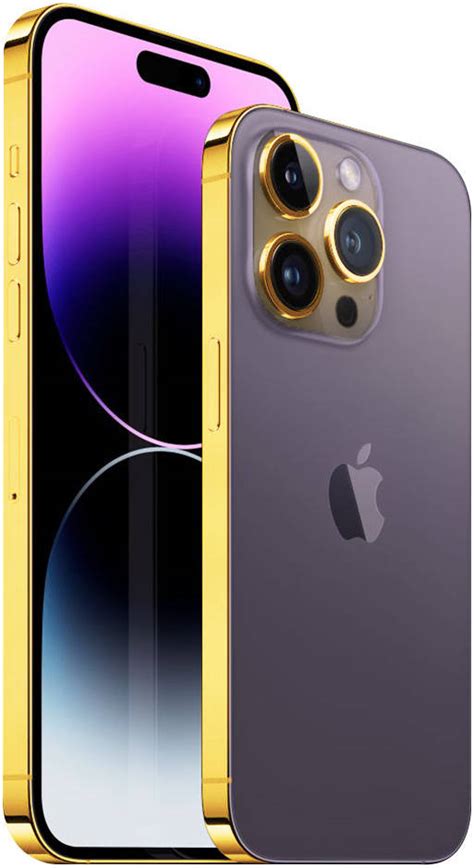 Caviar Iphone 14 Pro Max 24k Gold Frame 1 Tb Purple 14promax1tbgl