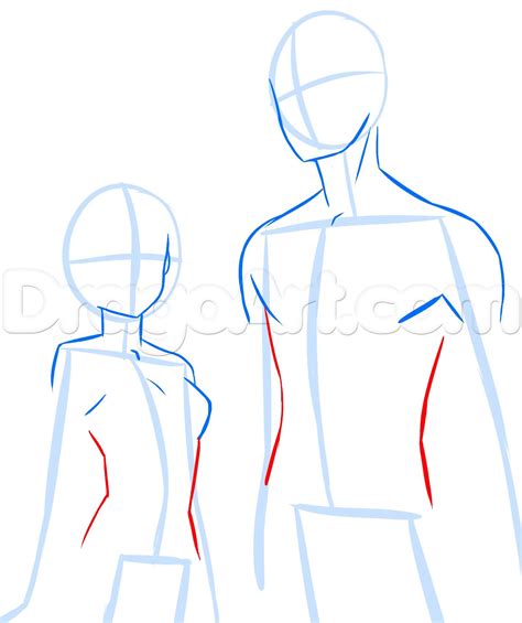 How To Draw Anime Anatomy Step 12 Guided Drawing Anime Drawings