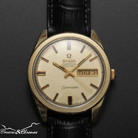 1968 Omega Seamaster Day Date Ref 166032 Cal 751 Crowns And Chronos