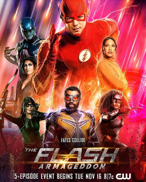 The Flash Season 8 Poster Kicks Off Five Part Armageddon Story Tonight