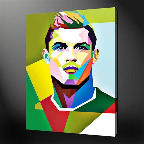 Cristiano Ronaldo Limit Color Pop Art Ubicaciondepersonas Cdmx Gob Mx