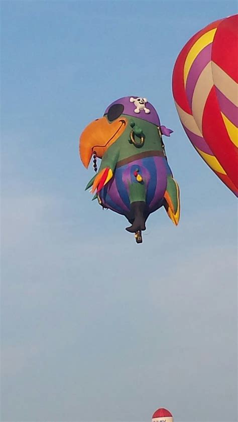 Pegleg Pete Balloon At The 2018 National Balloon Classic At Indianola