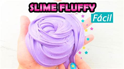 Cómo hacer SLIME FLUFFY muy esponjoso y fácil Receta YouTube