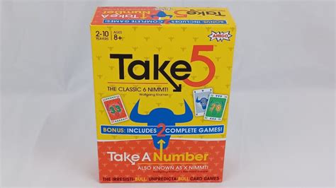 Take 5 Aka 6 Nimmt Card Game Rules And Instructions For How To Play