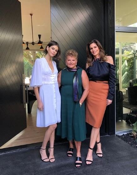 Cindy Crawford Enjoys A Luncheon With Her Mother And Daughter Kaia Gerber Masala