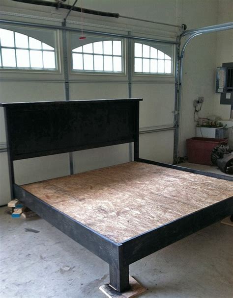 Diy King Size Headboard Dimensions Build A King Sized Platform Bed
