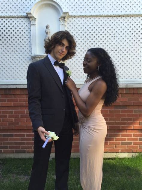 Gorgeous Interracial Couple Getting Ready For Prom Love Wmbw Bwwm