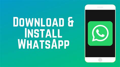(android 4.1+ and only works with videos sent from the latest version of the. How to Download and Install WhatsApp | WhatsApp Guide Part ...