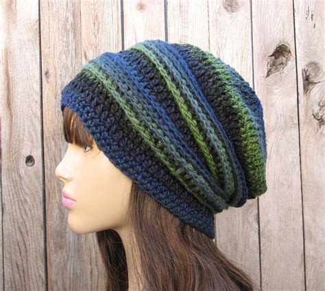 Crochet Pattern Crochet Hat Slouchy Hat Crochet Pattern Pdfeasy