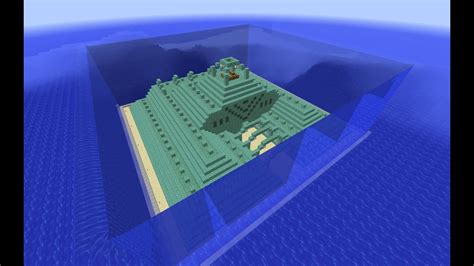 Minecraft Ocean Monument Part 20 Draining The Water From Above Time
