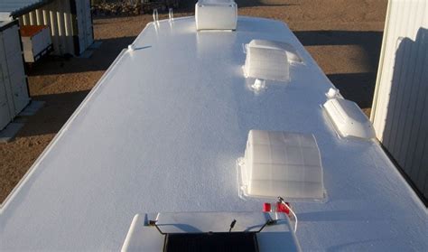 Epdm rubber ethylene propylene diene monomer is lightweight and cheap but doesn't compare with other roof types in terms of durability. How To Clean And Reseal Rv Roof - 12.300 About Roof