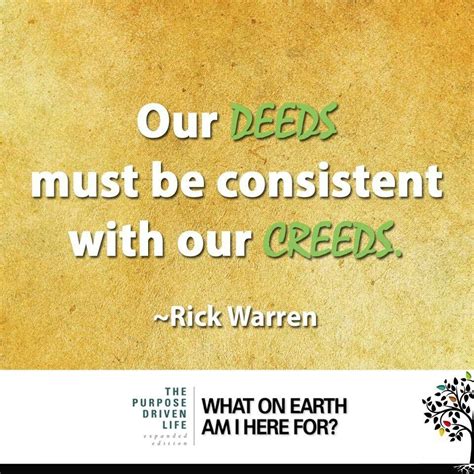 Rick Warren Inspirational Quotes Purpose Driven Life Rick Warren Quotes