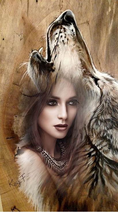 Wolf Native American Fantasy Werewolf Spirit Wolves