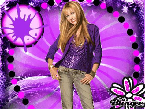 Hannah Montana In Purple Picture 119426454 Blingee