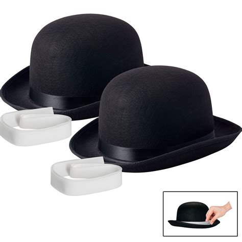 A wide variety of black derby hat options are available to you, such as material, age group, and gender. Amazon.com: NJ Novelty - Black Derby Hat, 5" Tall Felt ...