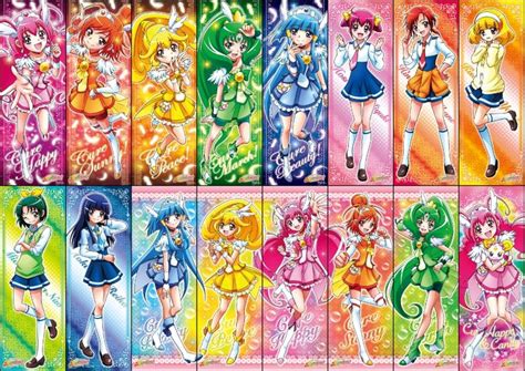 Smile Precure Poster Glitter Force Magical Girl Anime Glitter Images