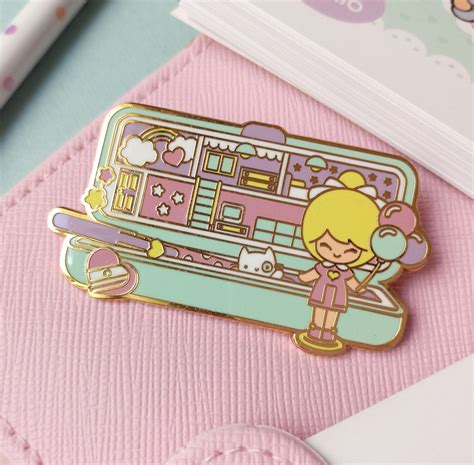 Enamel Pin Polly Pocket Style Chic Kawaii Magic Pastel Kawaii Cute Pins