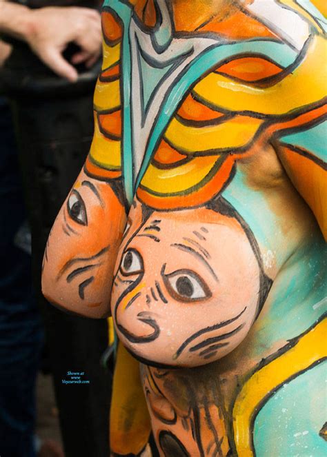 Body Painting New York City Example Six November Voyeur Web