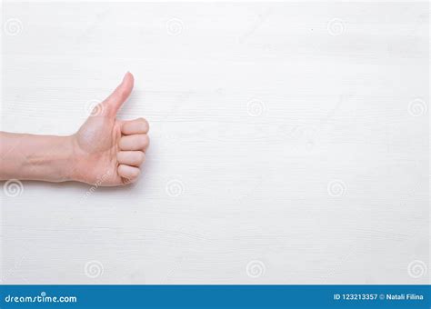 Thumbs Up Stock Image Image Of Approval Acceptance 123213357