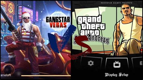 Gangstar Vegas Vs Gta Sa Gameplay Indonesia Youtube
