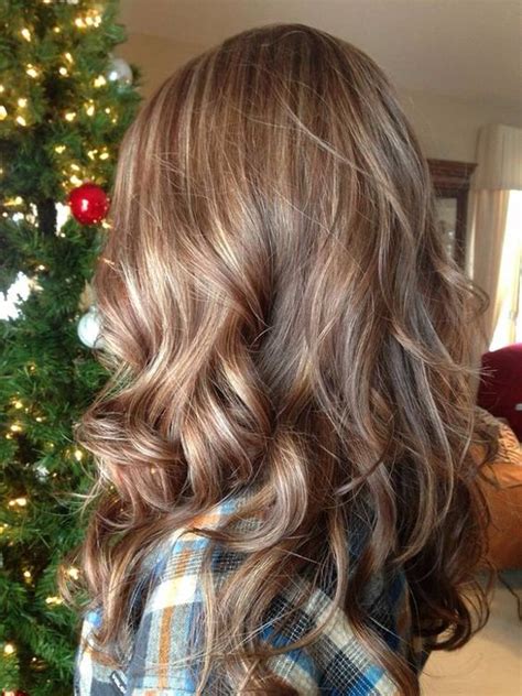 Try blonde hair with lowlights to make your ultra blonde tones really pop! Medium Length Hair Highlights With Caramel Color