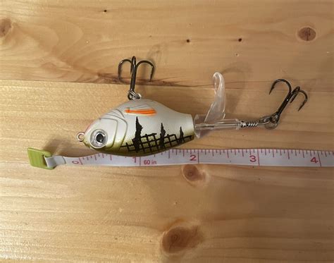 Perch Whopper Plopper Fishing Lure Lot Of Five Great For Bass Pike