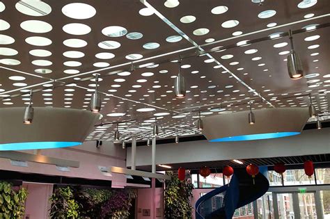 Exterior Perforated Metal Ceiling Panels Shelly Lighting