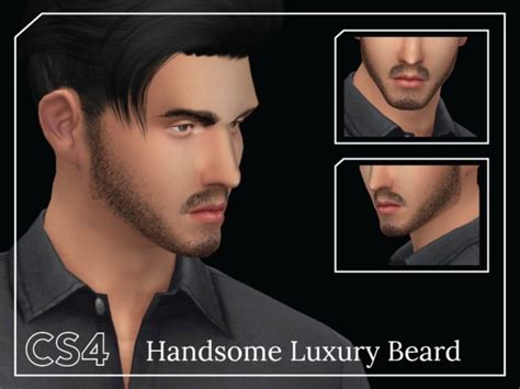 Handsome Luxury Beard By Choi Sims 4 At Tsr Sims 4 Updates