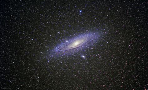 Andromeda Galaxy From Telescope